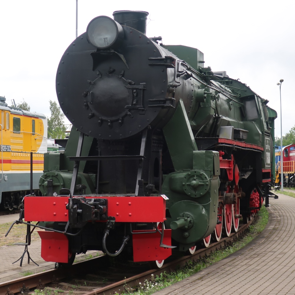 Stoomlocomotief T3-036  - spoorwegmuseum Riga 0242.JPG