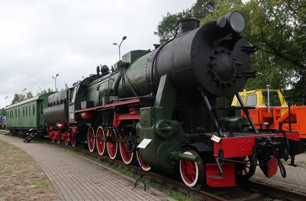 Stoomlocomotief T3-036  - spoorwegmuseum Riga 0243.jpg