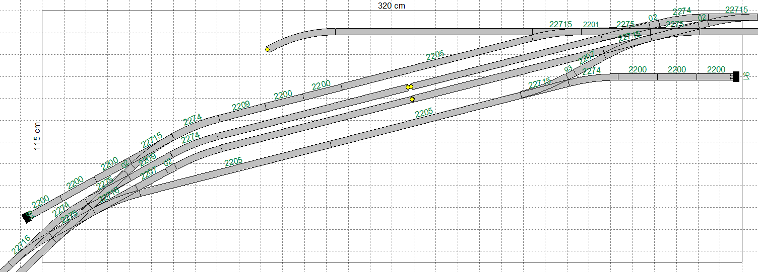 Opzet van een station in K-rail met uitsluitend slanke wissels.png