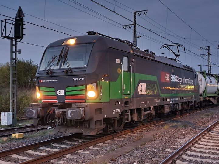 2022-04-29 bij Emmerich wachten opweg naar Rotterdam over de Betuweroute  tot het 'VRIJ' gegeven wordt. AK.jpg