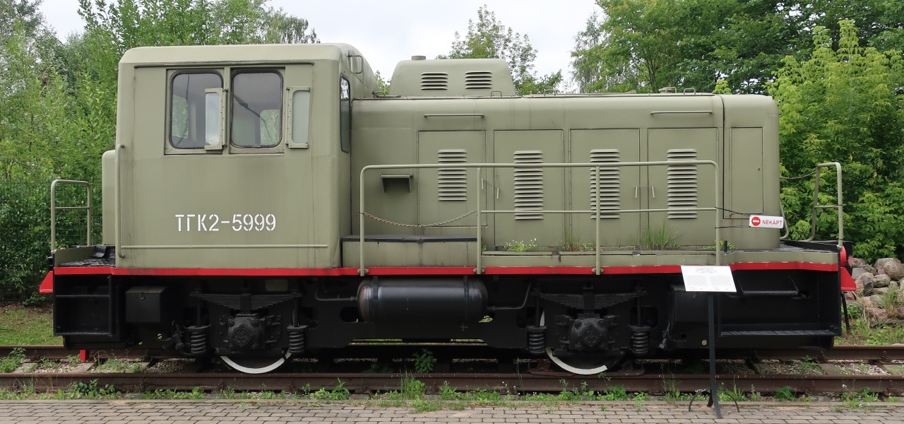 Nog een oude diesel, TΓK2-5999 - spoorwegmuseum Riga 0254.jpg