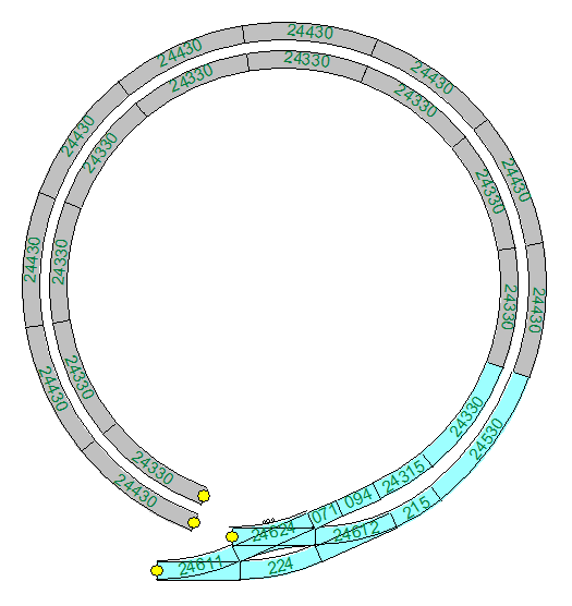 Onderkant van een R4-R3 klimspiraal met overloopwissels bij de aansluiting op het schaduwstation.png