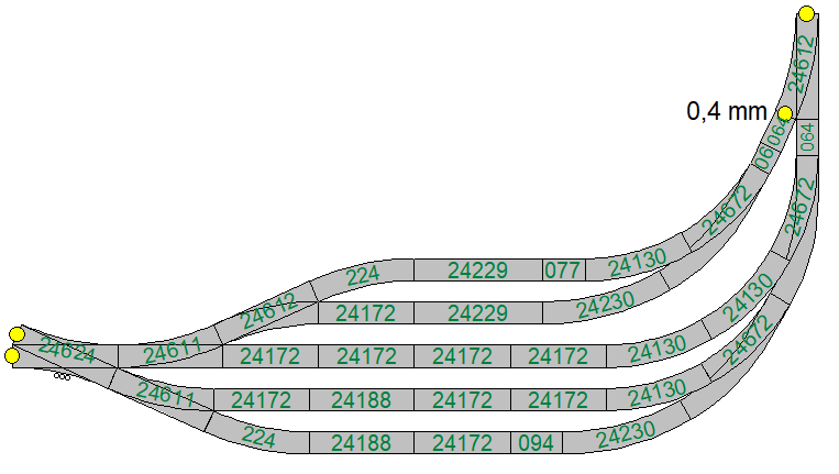 Van 1 naar 5 sporen met parallelafstand van 77,5 mm.png