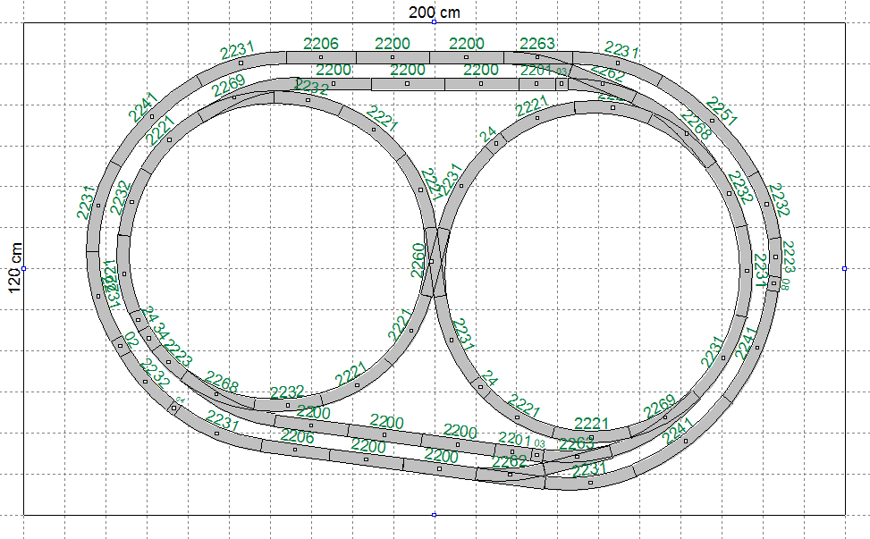 Een kleine dubbelspoors baan met keerlussen (K-rails).png