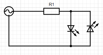 Schakeling van twee leds op een wisselstroombron.png