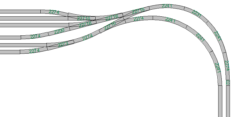 LibertyCity's baan - alternatief 2 met slanke wissels, ruimere bochten en verbeterde perronbreedtes.png