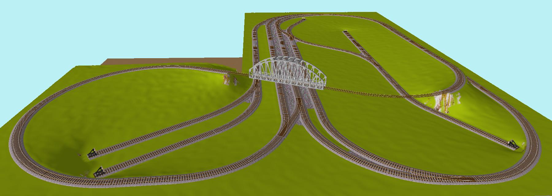 Iets ruimere bochten, brug schuin - 3D-impressie.png