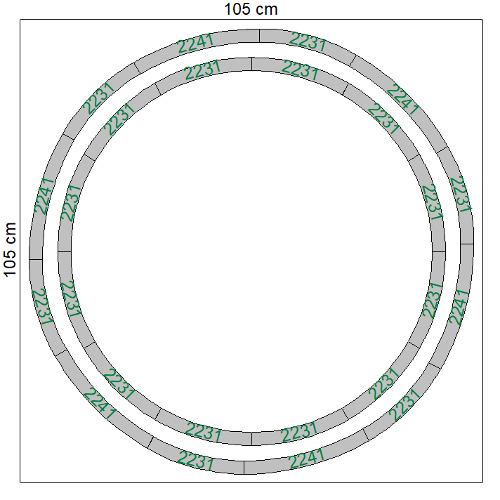 Een R2-cirkel en een pseudo-R3-cirkel met K-rails.png